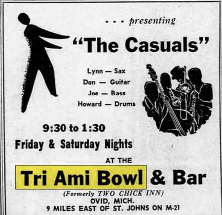 Nics Restaurant & Bowl (Tri-Ami Bowl) - Oct 20 1962 Ad